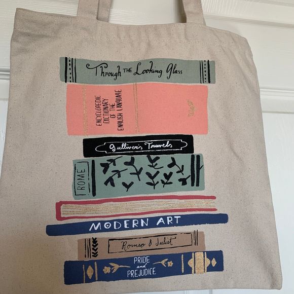 Kate Spade canvas, tote book themes - Picture 2 of 7